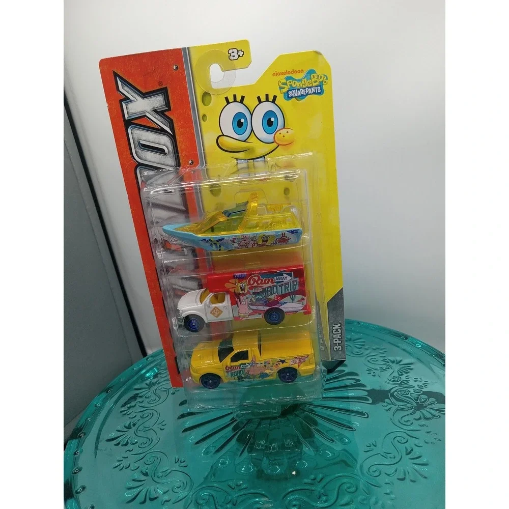 Matchbox 2012 3-pack Spongebob Squarepants Collectible Vehicle Set NIP
